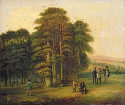 A Shooting Party by English School